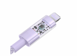 Baseus Gem Rychlonabíjecí kabel USB-C na iP 1 m 20 W Fialová