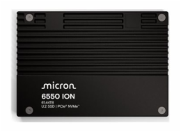 Micron 6550 ION - SSD - Enterprise - šifrovaný - 30.72 TB - interní - 2.5" - U.2 PCIe 5.0 x4 (NVMe) - SHA-512, FIPS 140-3 Level 2 - Self-Encrypting Drive (SED), TCG Opal Encryption - kompatibilní s TA