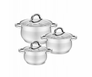 Maestro MR-3522-6M Sada 6x hrnců ( 1,8l, 2,5l, 3,5l )
