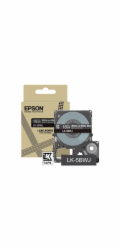 Epson LabelWorks LK-5BWJ - Bílá na matné černé - Role (1,8 cm x 8 m) 1 kazeta/y závěsný box - pásková kazeta - pro LabelWorks LW-C410, LW-C610