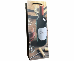 JU-PITER Dárková taška láhev na víno 908 12x35x9cm p12 mi...