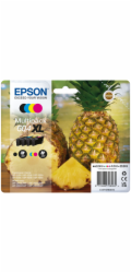 Epson 604XL Multipack - 4-balení - XL - černá, azurová, purpurová, žlutá - originální - blistr - inkoustová cartridge - pro EPL 4200; Stylus Photo 2200; WorkForce WF-2950DWF