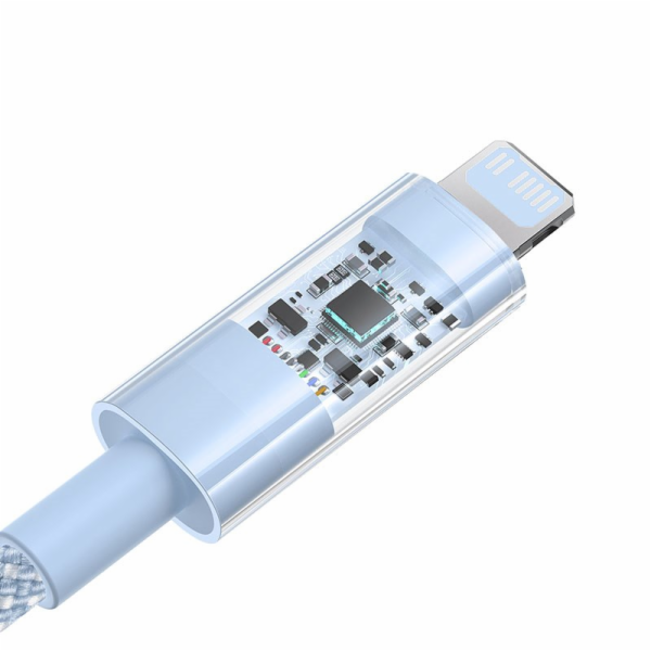 Baseus Gem Rychlonabíjecí kabel USB-C na iP 2 m 20 W Modrá