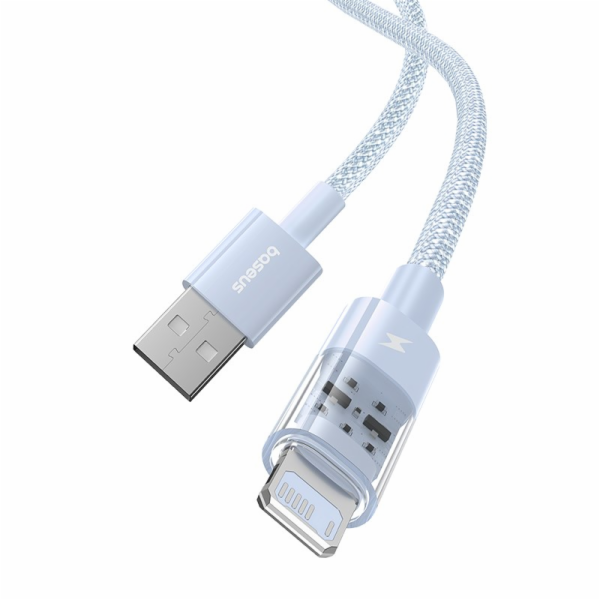 Baseus Gem Rychlonabíjecí kabel USB na IP 2,4A 1 m Modrá