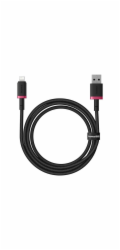 Rychlonabíjecí kabel Baseus Dura USB/Lightning 1m 2.4A červeno černý