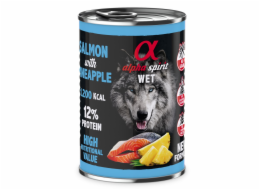 ALPHA SPIRIT WET Losos s ananasem - mokré krmivo pro psy - 400g