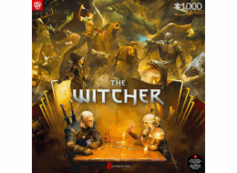 Puzzle Good Loot Gaming - The Witcher (Zaklínač): Playing Gwent 1000 kusů