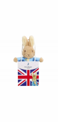 Rainbow Plyšový králíček Petr v tašce Union Jack