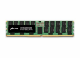 Micron - DDR5 - modul - 64 GB - DIMM 287-pin nízkoprofilová - 4400 MHz / PC5-70400 - CL36 - 1.1 V - ECC - zelená