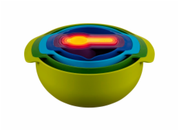 Joseph Joseph Nest Plus barevná sada 9ks stohovatel.misek a odm.