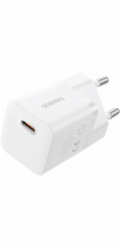 Baseus P10110909213-00 USB-C GaN5 mini 25W síťová nabíječka Bílá