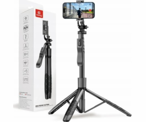 CRONG SelfieGo Ultra Aluminium Selfie Stick Bluetooth sta...
