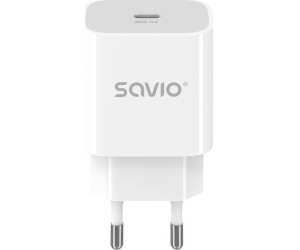 Savio 20W LA-09 USB-C QC, PD 3.0 nástěnná nabíječka