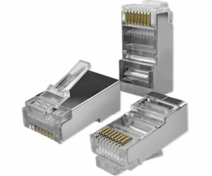 Qoltec Modulární konektor RJ45 | CAT6 | FTP | Pozlacené k...