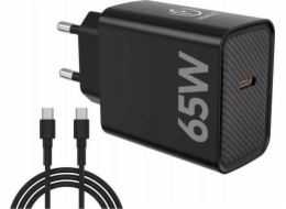 Rebeltec PD65W USB-C univerzální napájecí zdroj pro notebooky, smartphony, tablety, powerbanky a další zařízení s USB-C zásuvkou