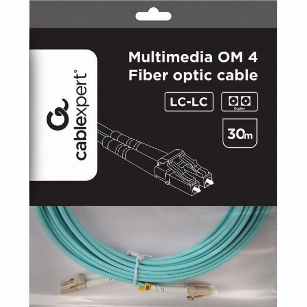 Gembird Multimode duplexní optický kabel OM4 50/125,LC/LC...