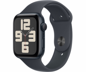 Apple Watch SE GPS, 44mm půlnoční hliníkové pouzdro s půl...