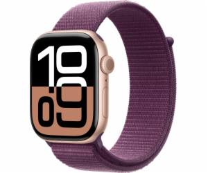 Apple Watch Series 10 GPS, 42mm růžové zlaté hliníkové po...