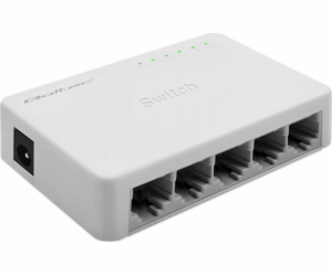 Qoltec SWITCH síťový přepínač 5 x RJ45 portů | 1000 Mbps ...