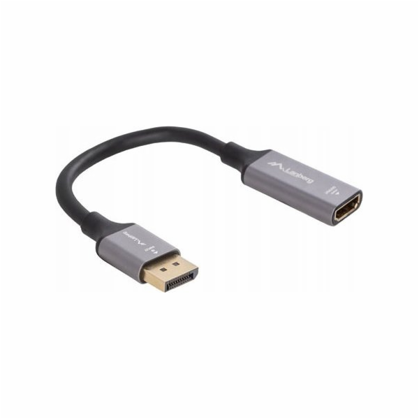 Lanberg Displayport(M)-HDMI(F)4K adaptér na 20cm kabelu s...