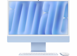 Apple iMac 24palcový: M4 10/10, 24 GB, 512 GB SSD – modrý
