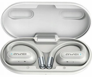 AWEI Bluetooth 5.4 T93 OWS sluchátka bílá