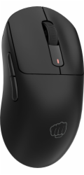 Natec Černá bezdrátová myš Fury TANTO T4 RGB s rozlišením 12000 DPI