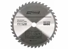 AWTools Kotoučová pila na dřevo 230 x 30/22/16 mm 24z (AW48472)