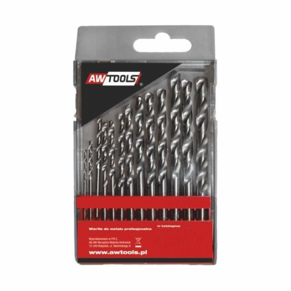 AWTools HSS válcový vrták 2 4,5 4 5,5 5 3 2,5 3,5 6mm sad...