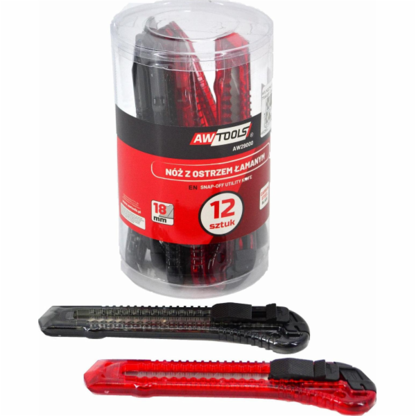 AWTools ŘEZAČ NA TAPETY 18mm / 12 ks. V TRUBCE AW29000