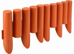 AWTools Garden Palisade 8 ks. 2,3 m Terakota AW60421