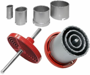 AWTools Wolframové děrovky 33-83mm 6 ks. (AW40510)
