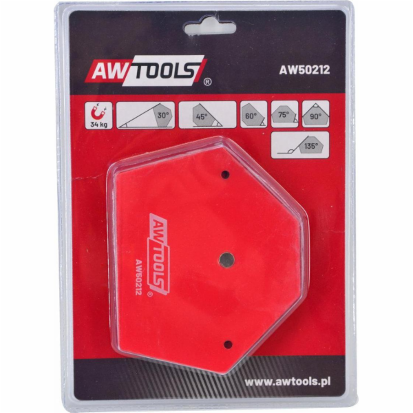 AWTools MAGNETICKÝ SVAŘOVACÍ ÚHEL 130x110x100 AW50212