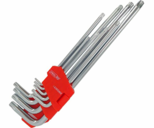 AWTools Torx klíče extra dlouhé 9 kusů (AW35051)