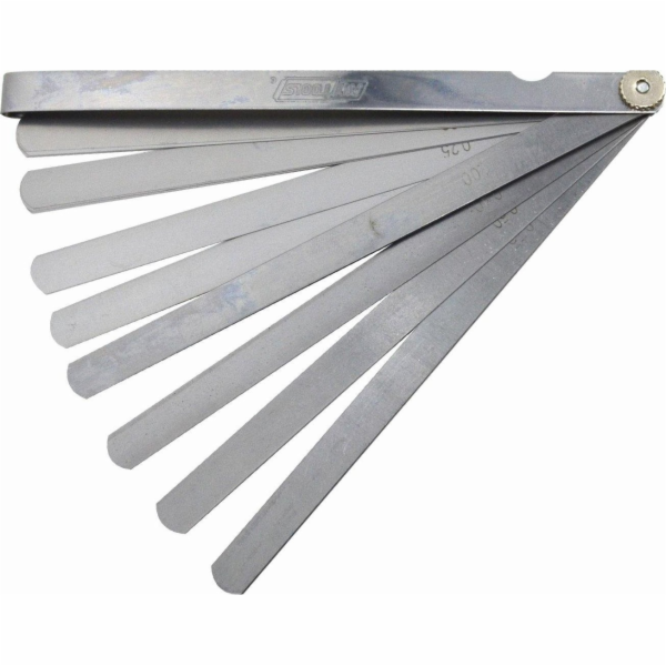 AWTools MĚRKA CÍTKU 200 mm 17 NOŽEK 0,02-1,0 mm PARALELNÍ