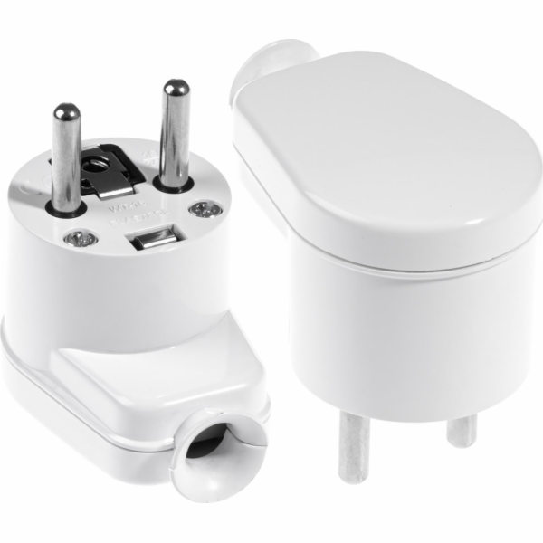AWTools ANGLE PLUG 10ks. BÍLÁ WT-16