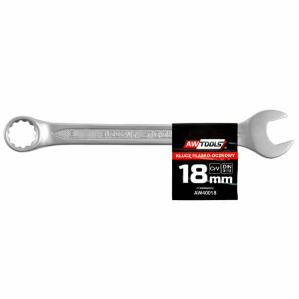 AWTools 18mm otevřený klíč (AW40018)