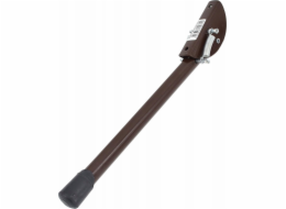 AWTools GARÁŽOVÁ PODPĚRA LAKOVANÁ 25x200mm VELKÁ HNĚDÁ