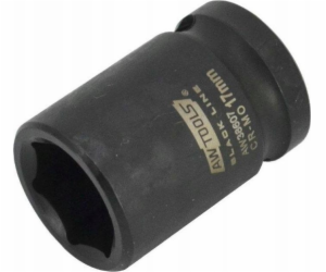 AWTools HEXAGON RÁZOVÁ ZÁSUVKA 1/2 KRÁTKÁ 24mm BLACK LINE