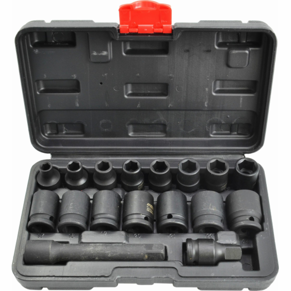AWTools NÁRAZOVÁ ZÁSUVKA SET 1/2 15 kusů