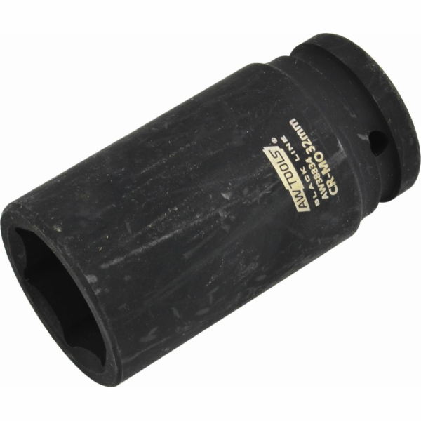 AWTools HEXAGON RÁZOVÁ ZÁSUVKA 3/4 LONG 24mm BLACK LINE