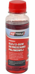 AWTools OLEJ PRO 2TAKTY PRO SMĚS PALIVA 0,1L ČERVENÝ