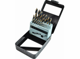AWTools vrtačka DRILL METAL HSS M2 SET. 19ks/1,0-10mm/PREMIUM