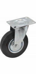 AWTools ČERNÝ PRYŽOVÝ VOLANT 125mm