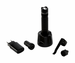 Maglite Mag-Tac Rechargeable crowned bezel schwarz