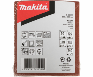 Makita Schleifpap. 102x114mm Set