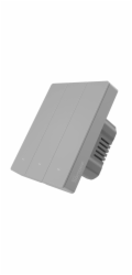 Chytrý WiFi nástěnný spínač SONOFF M5-3C-80 (3kanálový, pro rám, grafitový)