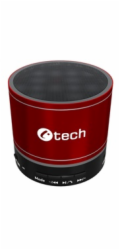Repro C-TECH SPK-08R, bluetooth, červený