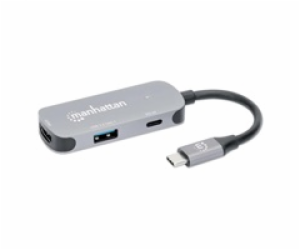 MANHATTAN Dokovací stanice USB-C na HDMI, USB-C PD 100W, ...