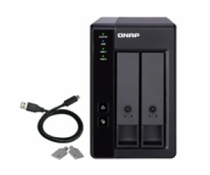 BAZAR - QNAP TR-002 rozšiřujicí jednotka (2xSATA, USB-C 3...